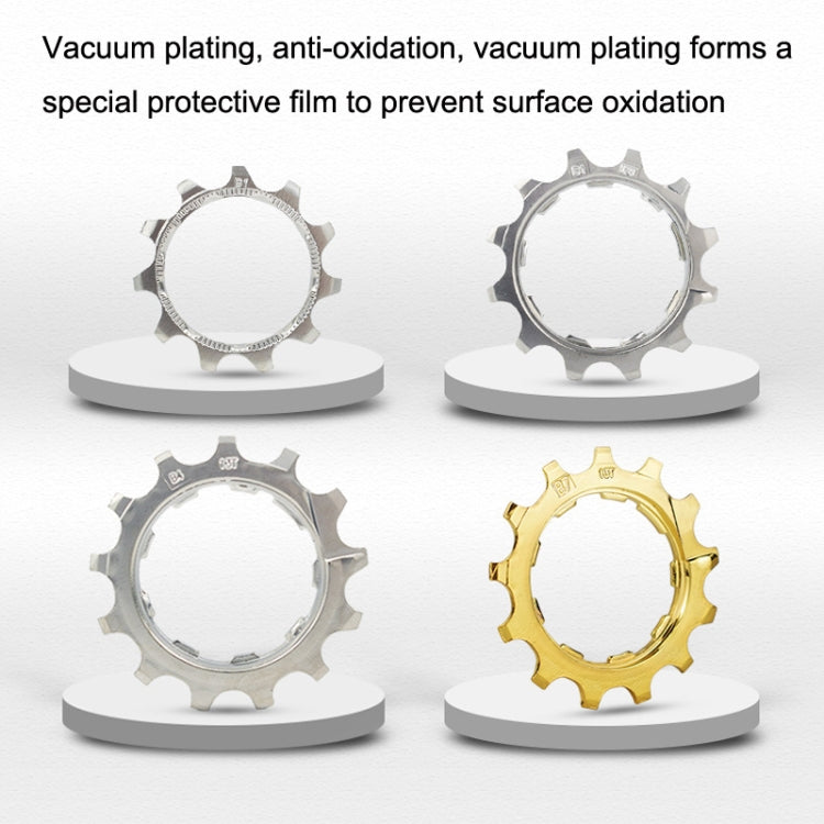 VG Sports Bike Lightweight Wear -Resistant Freewheel Patches, Style: 12 Speed 13T (Gold) - Bicycle Chains & Rounds by buy2fix | Online Shopping UK | buy2fix