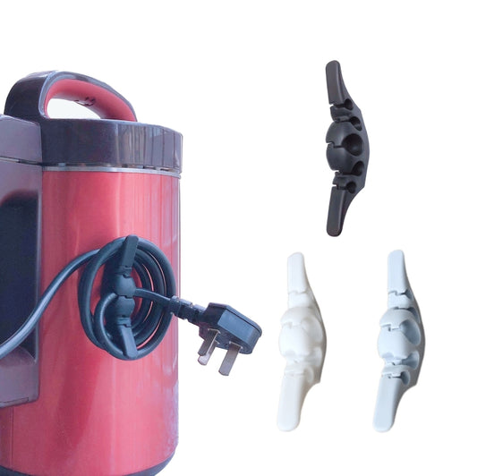 10 PCS Data Cable Storage Winding Wire Organizer(5 Holes Black) by buy2fix