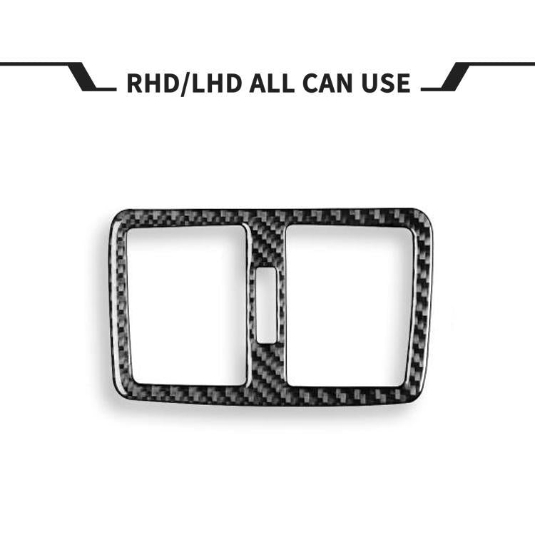 For BMW X1 F48/X2 F39 Rear Center Air Outlet Sticker(Black) - Car Interior Mouldings by buy2fix | Online Shopping UK | buy2fix