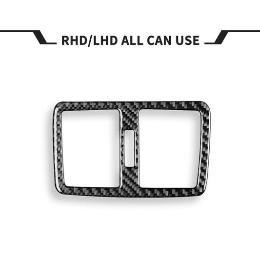 For BMW X1 F48/X2 F39 Rear Center Air Outlet Sticker(Black) - Car Interior Mouldings by buy2fix | Online Shopping UK | buy2fix