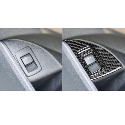 For BMW X1 F48/X2 F39 5pcs /Set Right-Hand Drive Front Rear Door Storage Box Panel Stickers(Black) - Car Interior Mouldings by buy2fix | Online Shopping UK | buy2fix