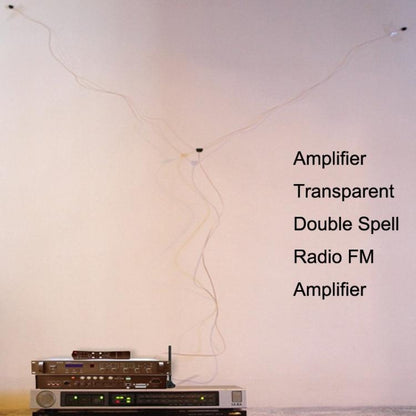 ANT-108 Amplifier Transparent Double Spell Radio FM Amplifier by buy2fix
