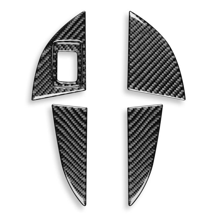 For BMW X1 F48/X2 F39 5pcs /Set Left-Hand Drive Front Rear Door Storage Box Panel Stickers(Black) - Car Interior Mouldings by buy2fix | Online Shopping UK | buy2fix
