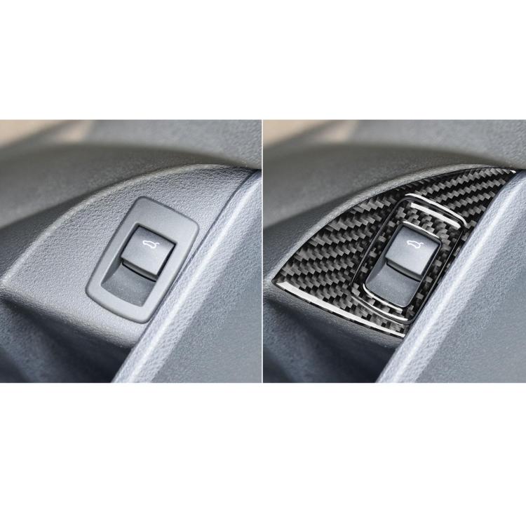 For BMW X1 F48/X2 F39 5pcs /Set Left-Hand Drive Front Rear Door Storage Box Panel Stickers(Black) - Car Interior Mouldings by buy2fix | Online Shopping UK | buy2fix