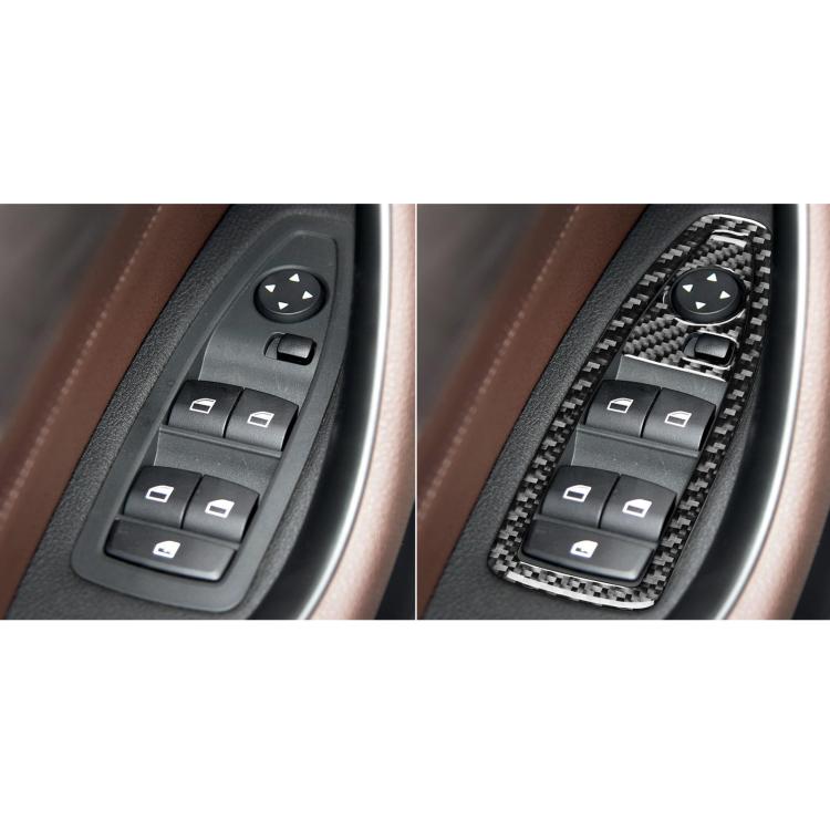 For BMW X1 F48/X2 F39 6pcs /Set Door Lift Stickers Without Small Holes(Black) - Car Interior Mouldings by buy2fix | Online Shopping UK | buy2fix