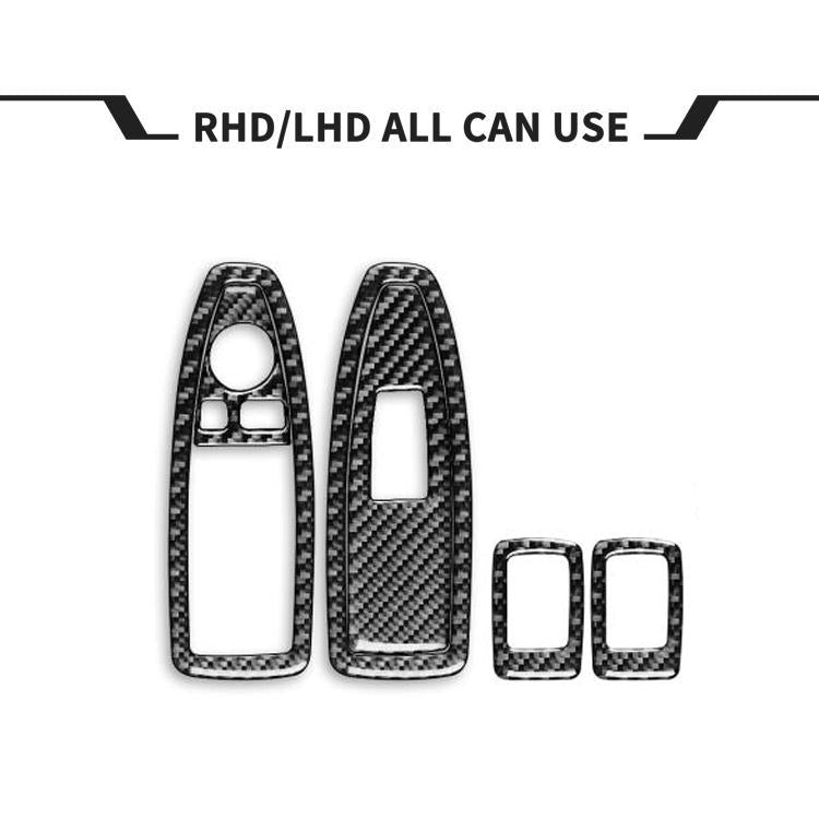 For BMW X1 F48/X2 F39 6pcs/Set Door Lift Sticker With Small Holes(Black) - Car Interior Mouldings by buy2fix | Online Shopping UK | buy2fix