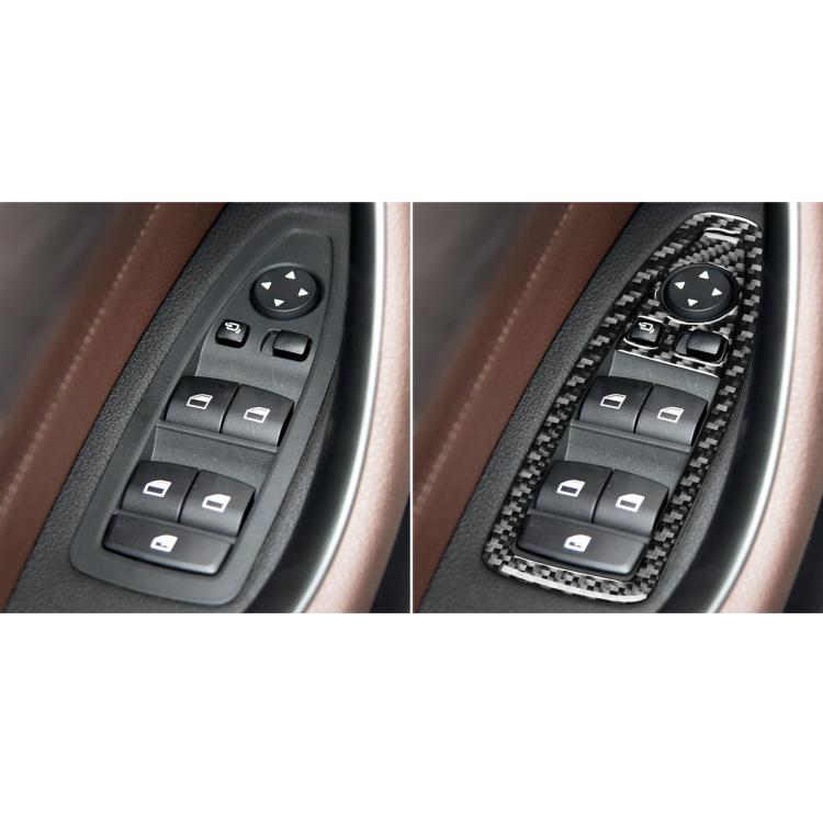 For BMW X1 F48/X2 F39 6pcs/Set Door Lift Sticker With Small Holes(Black) - Car Interior Mouldings by buy2fix | Online Shopping UK | buy2fix