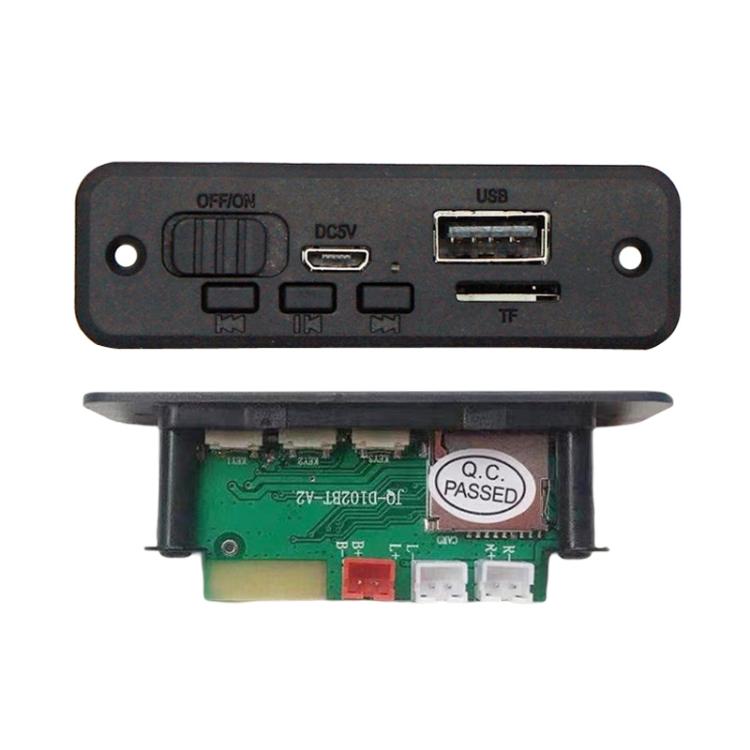 JQ-D102BT With Amplifier Recording Calls MP3 Bluetooth Decoder Board Module(Black) - Other Accessories by buy2fix | Online Shopping UK | buy2fix