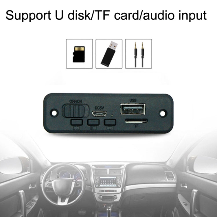 JQ-D102BT With Amplifier Recording Calls MP3 Bluetooth Decoder Board Module(Black) - Other Accessories by buy2fix | Online Shopping UK | buy2fix