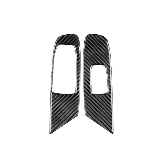 For Chevrolet Corvette C8 Left-Hand Drive Door Lift Panel Sticker(Black) - Car Interior Mouldings by buy2fix | Online Shopping UK | buy2fix