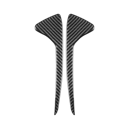 For Chevrolet Corvette C8 2pcs /Set Front Groove Side Decoration Sticker(Black) - Car Interior Mouldings by buy2fix | Online Shopping UK | buy2fix