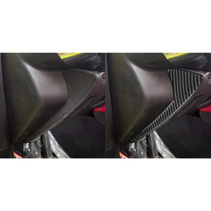 For Chevrolet Corvette C8 2pcs /Set Front Groove Side Decoration Sticker(Black) - Car Interior Mouldings by buy2fix | Online Shopping UK | buy2fix
