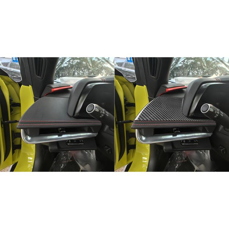 For Chevrolet Corvette C8 Right-Hand Drive Main Driver Side Decorative Stickers(Black) - Car Interior Mouldings by buy2fix | Online Shopping UK | buy2fix