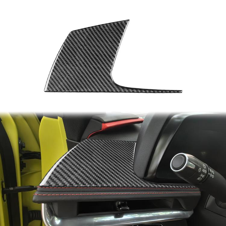 For Chevrolet Corvette C8 Left-Hand Drive Main Driver Side Decorative Stickers(Black) - Car Interior Mouldings by buy2fix | Online Shopping UK | buy2fix