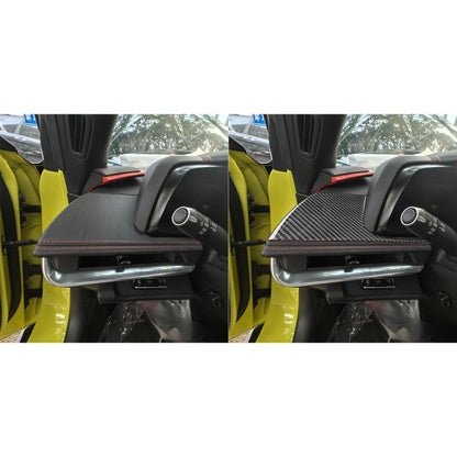 For Chevrolet Corvette C8 Left-Hand Drive Main Driver Side Decorative Stickers(Black) - Car Interior Mouldings by buy2fix | Online Shopping UK | buy2fix