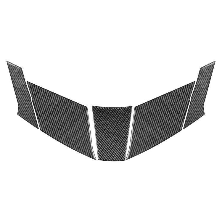 For Chevrolet Corvette C8 5pcs /Set Engine Under-Mount Stickers(Black) - Car Interior Mouldings by buy2fix | Online Shopping UK | buy2fix