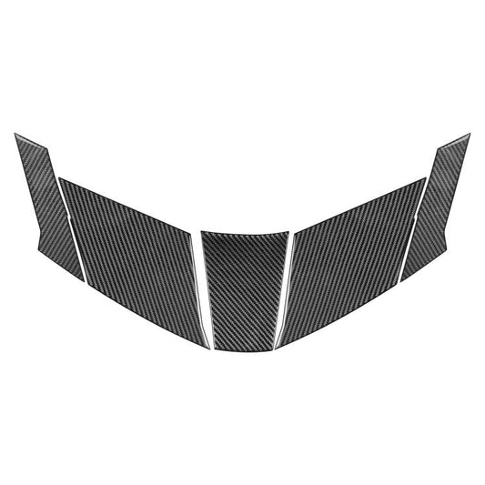 For Chevrolet Corvette C8 5pcs /Set Engine Under-Mount Stickers(Black) - Car Interior Mouldings by buy2fix | Online Shopping UK | buy2fix