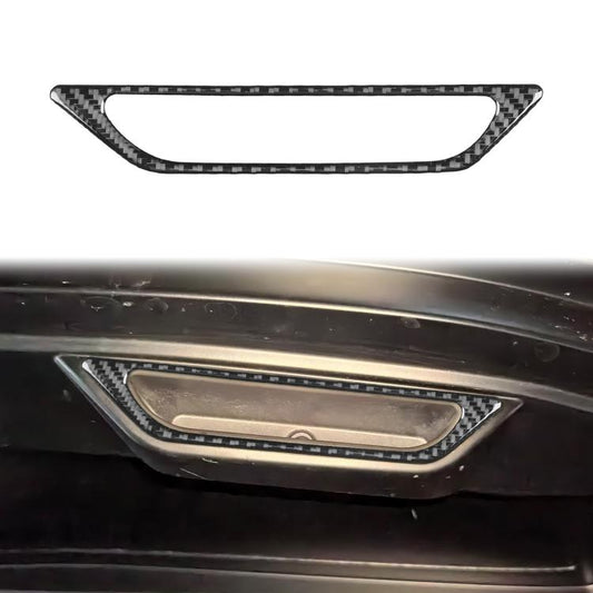 For Chevrolet Corvette C8 Trunk Handle Decoration Sticker(Black) - Car Interior Mouldings by buy2fix | Online Shopping UK | buy2fix