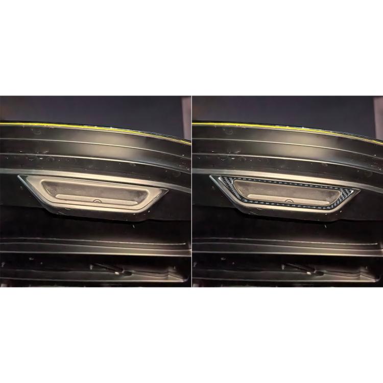 For Chevrolet Corvette C8 Trunk Handle Decoration Sticker(Black) - Car Interior Mouldings by buy2fix | Online Shopping UK | buy2fix