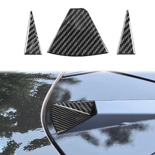 For Chevrolet Corvette C8 Rear Camera Triangle Sticker(Black) - Car Interior Mouldings by buy2fix | Online Shopping UK | buy2fix