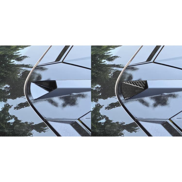 For Chevrolet Corvette C8 Rear Camera Triangle Sticker(Black) - Car Interior Mouldings by buy2fix | Online Shopping UK | buy2fix