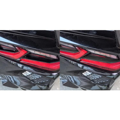 For Chevrolet Corvette C8 4pcs /Set Taillight Decorative Strip(Black) - Car Interior Mouldings by buy2fix | Online Shopping UK | buy2fix