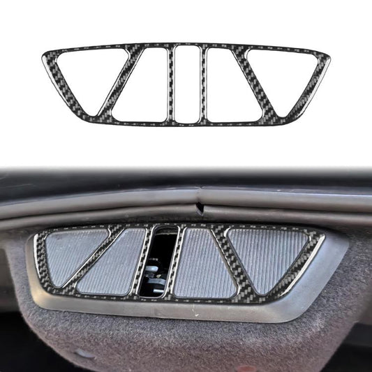 For Chevrolet Corvette C8 Trunk Buckle Decorative Sticker(Black) - Car Interior Mouldings by buy2fix | Online Shopping UK | buy2fix