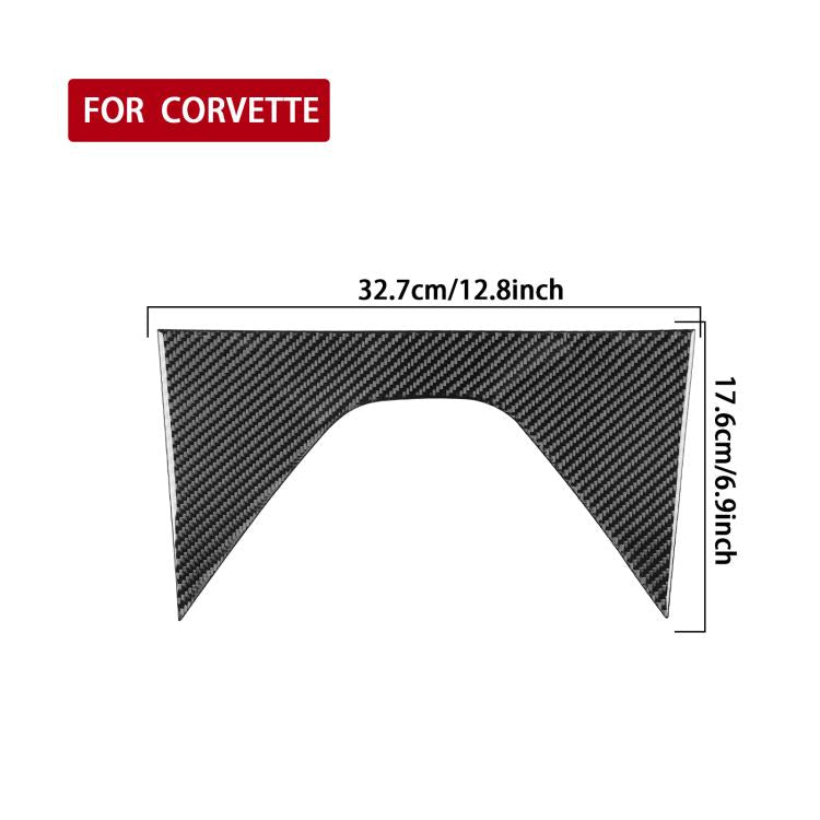 For Chevrolet Corvette C8 Roof Center Decoration Sticker(Black) - Car Interior Mouldings by buy2fix | Online Shopping UK | buy2fix