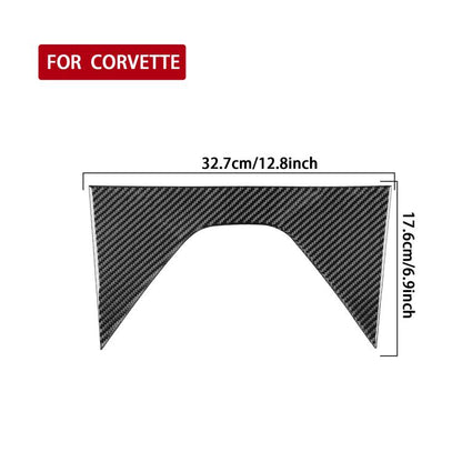 For Chevrolet Corvette C8 Roof Center Decoration Sticker(Black) - Car Interior Mouldings by buy2fix | Online Shopping UK | buy2fix