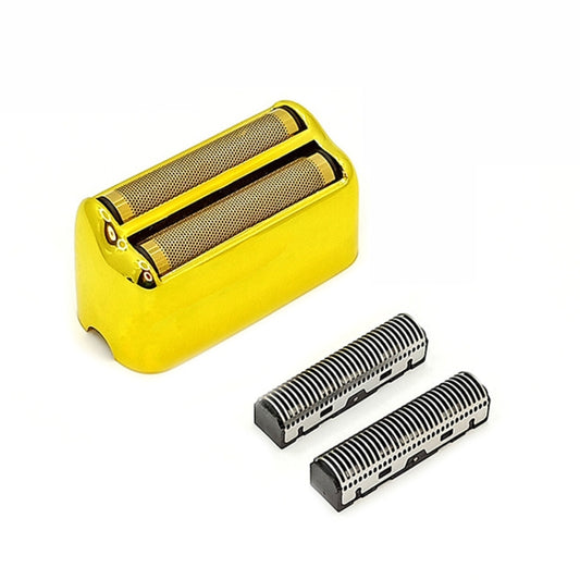 Electric Razor Trimmer Head Cover For Babylis,Style: Golden Cover+Knife Net+Knife Head - Shavers Parts by buy2fix | Online Shopping UK | buy2fix