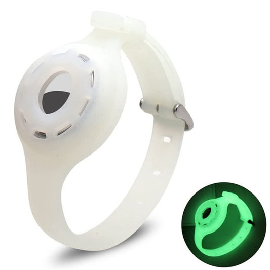 Pet Luminous Collar Locator Cover for Airtag, Specification: S(Luminous Green) - Pet Series by buy2fix | Online Shopping UK | buy2fix