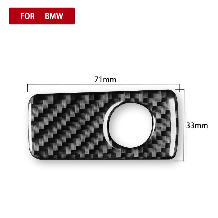 For BMW X1 F48/X2 F39 Right-Hand Drive Glove Box Handle Sticker(Black) - Car Interior Mouldings by buy2fix | Online Shopping UK | buy2fix
