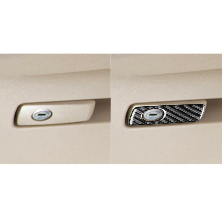 For BMW X1 F48/X2 F39 Left-Hand Drive Glove Box Handle Sticker(Black) - Car Interior Mouldings by buy2fix | Online Shopping UK | buy2fix