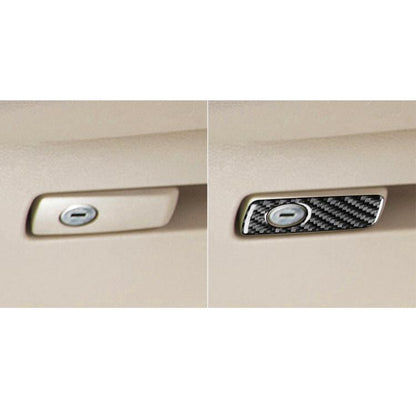For BMW X1 F48/X2 F39 Left-Hand Drive Glove Box Handle Sticker(Black) - Car Interior Mouldings by buy2fix | Online Shopping UK | buy2fix