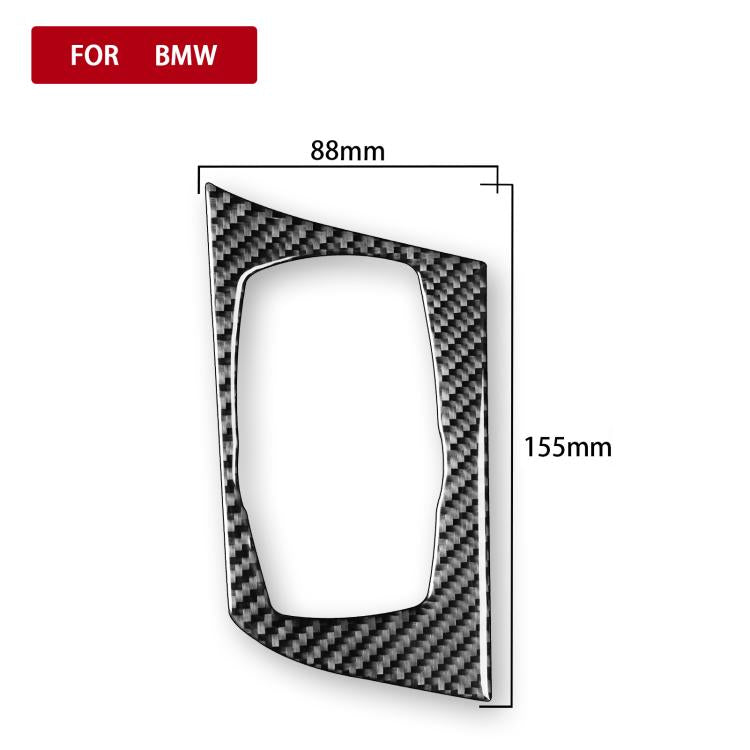 For BMW X1 F48/X2 F39 Right-Hand Drive Multimedia Knob Panel Sticker(Black) - Car Interior Mouldings by buy2fix | Online Shopping UK | buy2fix