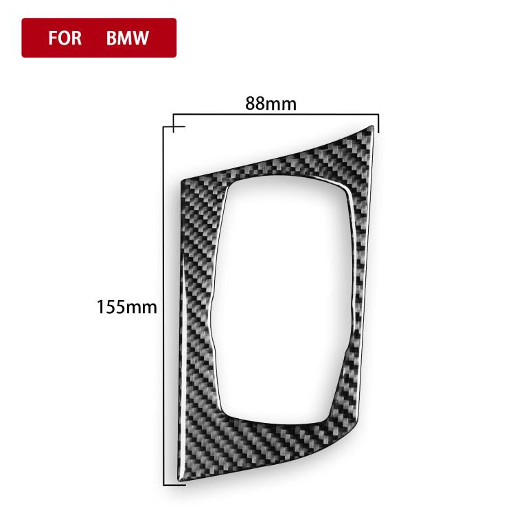 For BMW X1 F48/X2 F39 Left-Hand Drive Multimedia Knob Panel Sticker(Black) - Car Interior Mouldings by buy2fix | Online Shopping UK | buy2fix