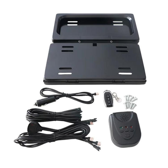 US Standard Roller Blind Dual-Brand Energy Vehicle License Plate Frame License Plate Bracket