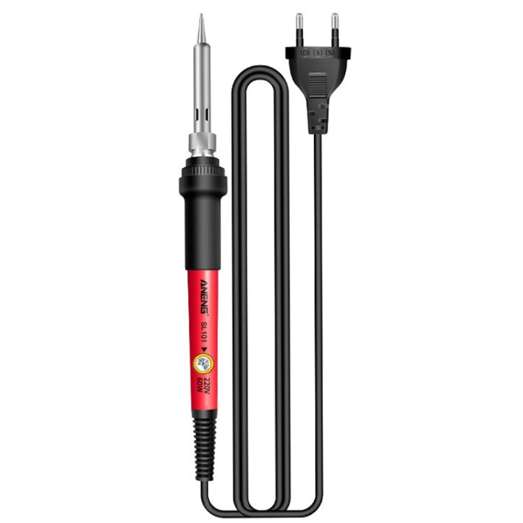 ANENG SL101 17pcs/set Rotary Thermostat Household Constant Temperature Soldering Iron Set 60W Internal Heat Welding Tool Kit(EU Plug) - Electric Soldering Iron by ANENG | Online Shopping UK | buy2fix
