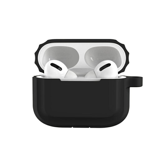 Bluetooth Earphone Soft Silicone Case For AirPods Pro (Black) - For AirPods Pro by buy2fix | Online Shopping UK | buy2fix