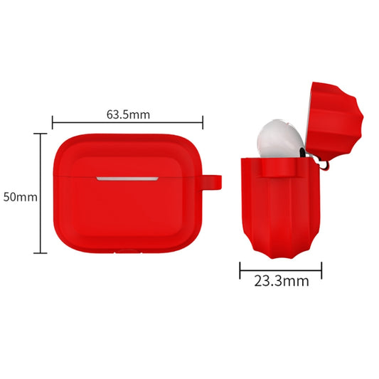 Bluetooth Earphone Soft Silicone Case For AirPods Pro (Black) - For AirPods Pro by buy2fix | Online Shopping UK | buy2fix