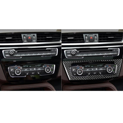 For BMW X1 F48/X2 F39 Air Conditioning Panel Sticker(Black) - Car Interior Mouldings by buy2fix | Online Shopping UK | buy2fix