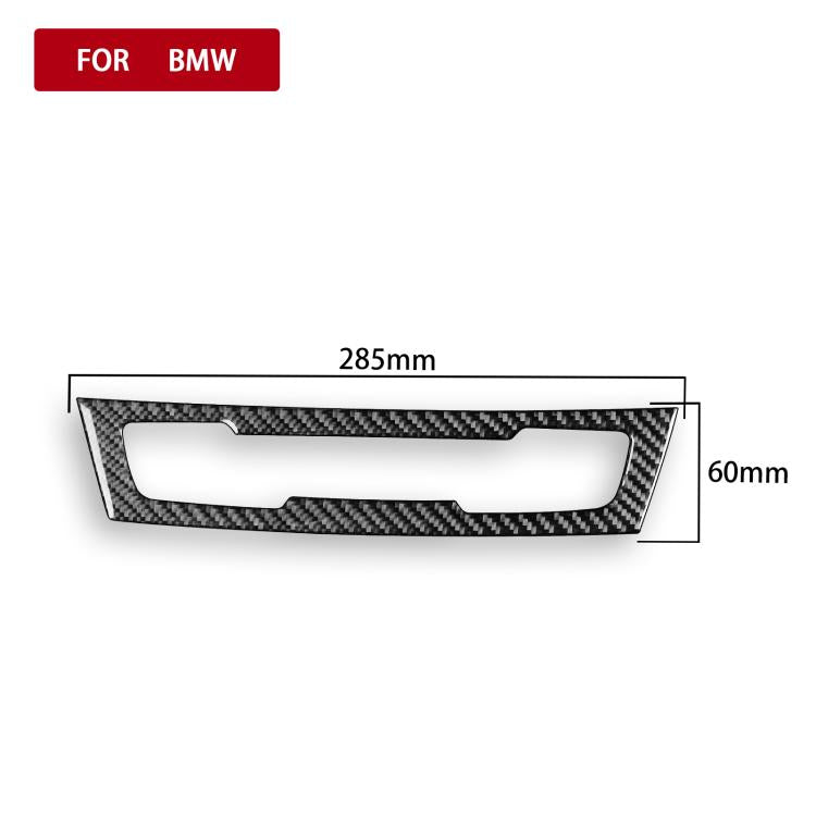 For BMW X1 F48/X2 F39 Radio Panel Sticker(Black) - Car Interior Mouldings by buy2fix | Online Shopping UK | buy2fix