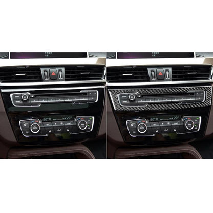 For BMW X1 F48/X2 F39 Radio Panel Sticker(Black) - Car Interior Mouldings by buy2fix | Online Shopping UK | buy2fix
