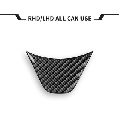 For BMW X1 F48/X2 F39 Steering Wheel Chin Sticker(Black) - Car Interior Mouldings by buy2fix | Online Shopping UK | buy2fix