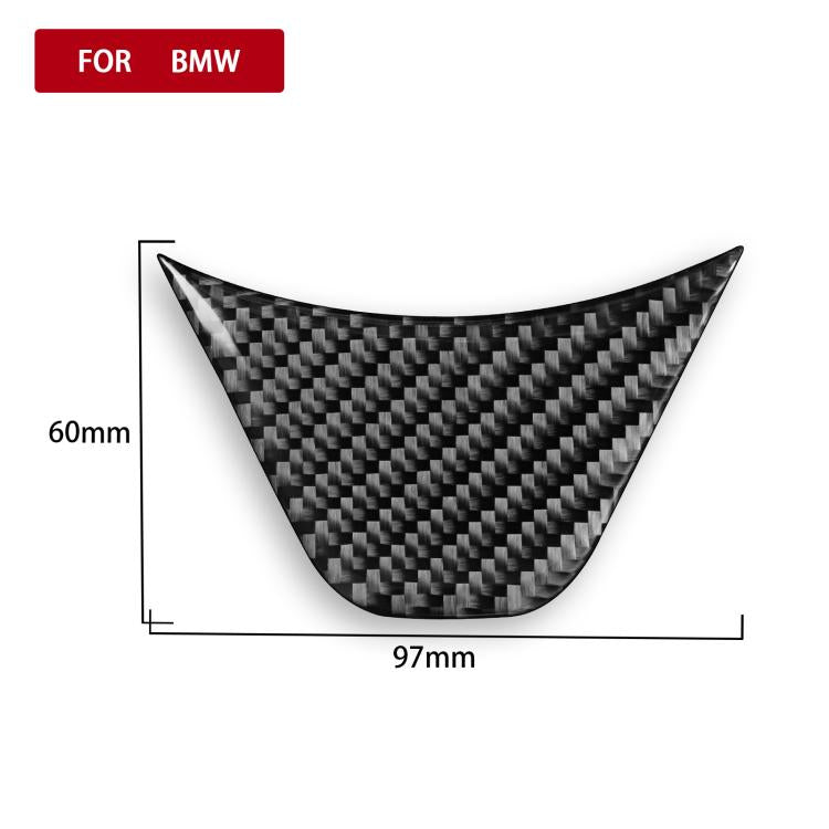For BMW X1 F48/X2 F39 Steering Wheel Chin Sticker(Black) - Car Interior Mouldings by buy2fix | Online Shopping UK | buy2fix