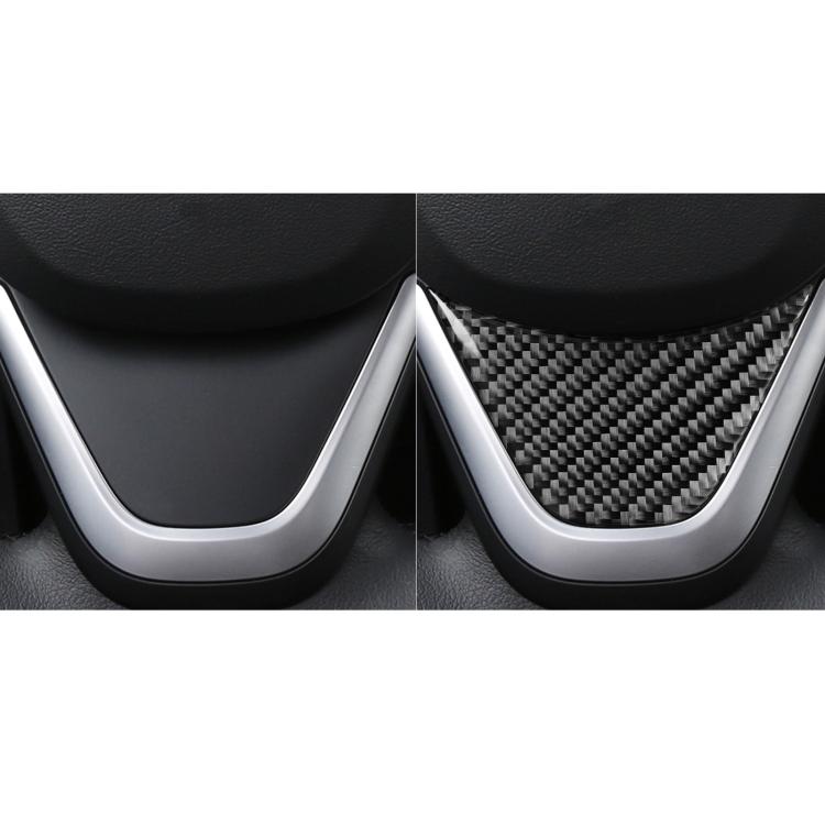 For BMW X1 F48/X2 F39 Steering Wheel Chin Sticker(Black) - Car Interior Mouldings by buy2fix | Online Shopping UK | buy2fix