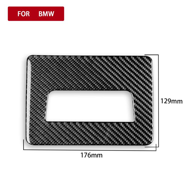 For BMW X1 F48/X2 F39 Driver Seat Storage Box Sticker(Black) - Car Interior Mouldings by buy2fix | Online Shopping UK | buy2fix