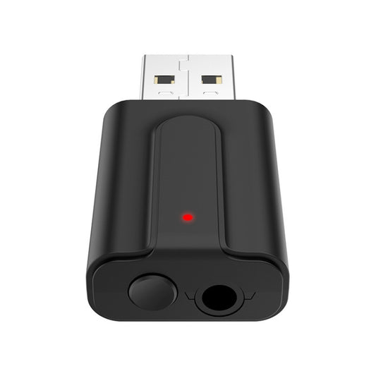 BT10 2 In 1 USB Bluetooth 5.0 Transmitter Receiver Speaker Computer Wireless Headphone Adapter - Audio Receiver Transmitter by buy2fix | Online Shopping UK | buy2fix