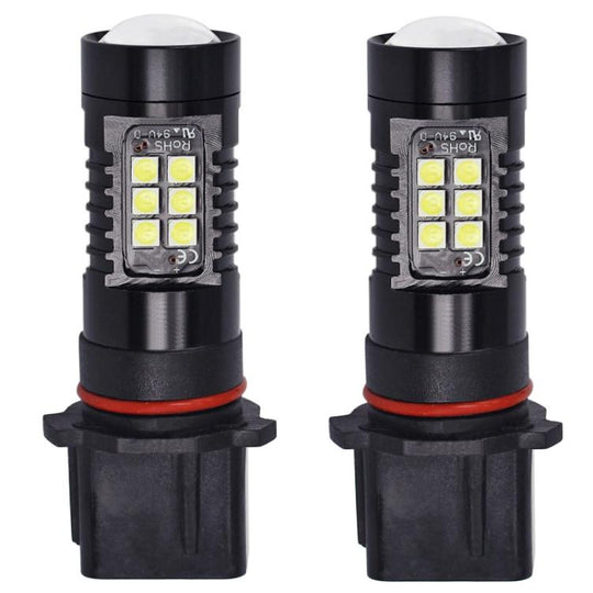 1pair Automotive High-Power LED White Light Fog Lamp(P13W)