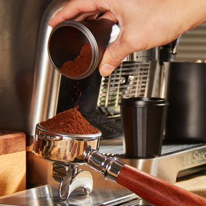 Coffee Machine Powder Cup Sieve Brewing Head Appliance, Color: Dark Black (51mm) - Coffee Machine Parts by buy2fix | Online Shopping UK | buy2fix